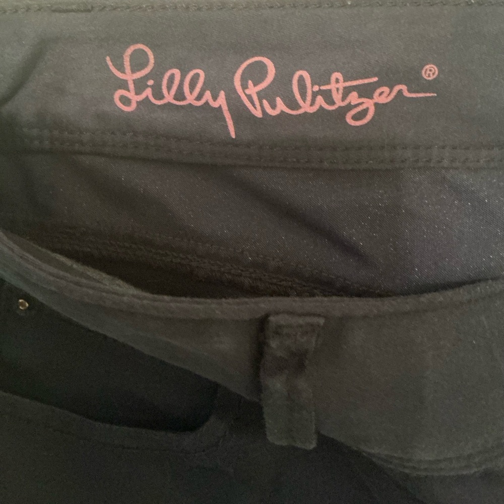 Lilly Pulitzer Elegant Navy “Worth” Skinny Pants